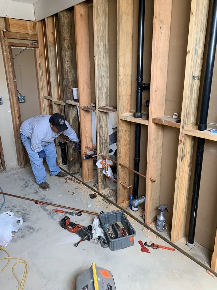 Commercial rough-in plumbing for Gas Line Repair in Buckhout Corners